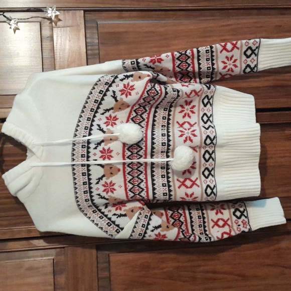 No Boundaries Tops - No Boundaries Women's Reindeer Christmas Holiday sweater